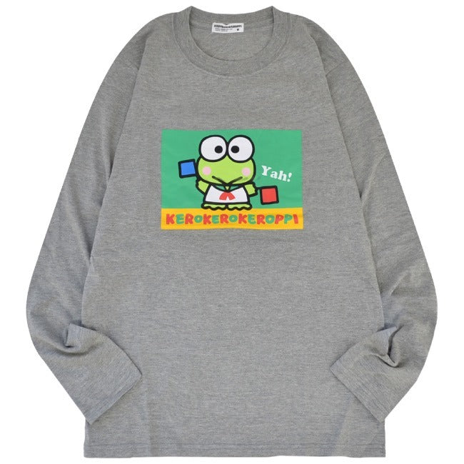 けろけろけろっぴ Tシャツ 長袖 ロンT サンリオ キャラクターズ プリント メンズ レディース kk1243-34