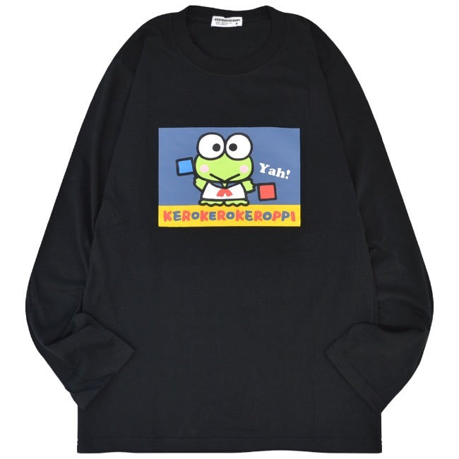 けろけろけろっぴ Tシャツ 長袖 ロンT サンリオ キャラクターズ プリント メンズ レディース kk1243-34