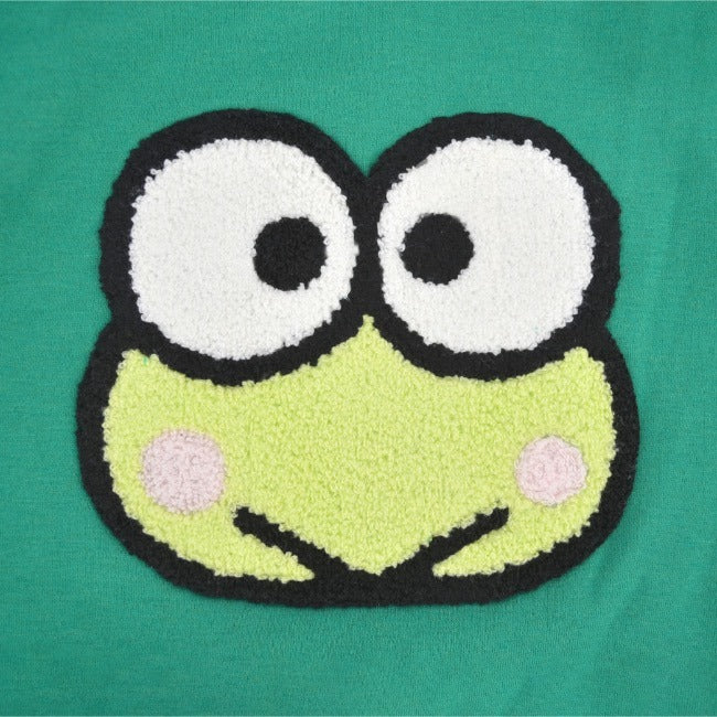 けろけろけろっぴ パーカー 裏起毛 オーバーサイズ 刺繍 ロゴ サンリオ キャラクターズ メンズ レディース kk1344-165