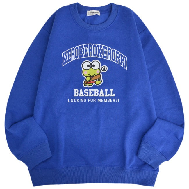 けろけろけろっぴ トレーナー スウェット 裏起毛 サンリオ キャラクターズ プリント 刺繍 メンズ レディース kk1344-67