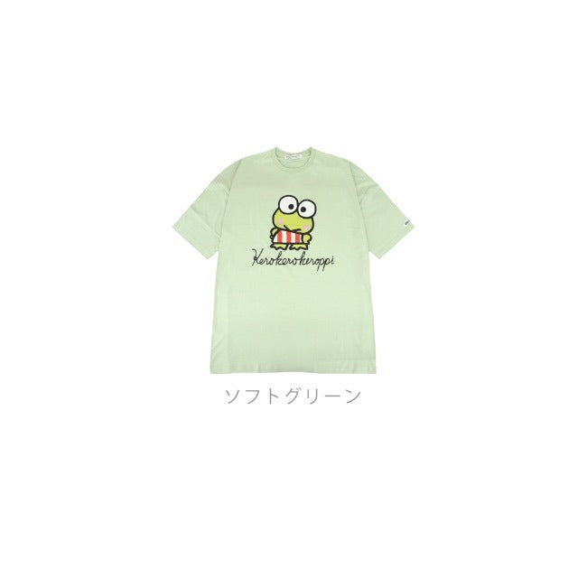 けろけろけろっぴ ビッグ シルエット Tシャツ 半袖 ワンピース ルームウェア サンリオ キャラクターズ kk1742-309