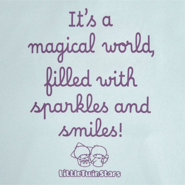 キキララ パーカー 裏起毛 オーバーサイズ 刺繍 ロゴ リトルツインスターズ サンリオ キャラクターズ メンズ レディース kl1344-161