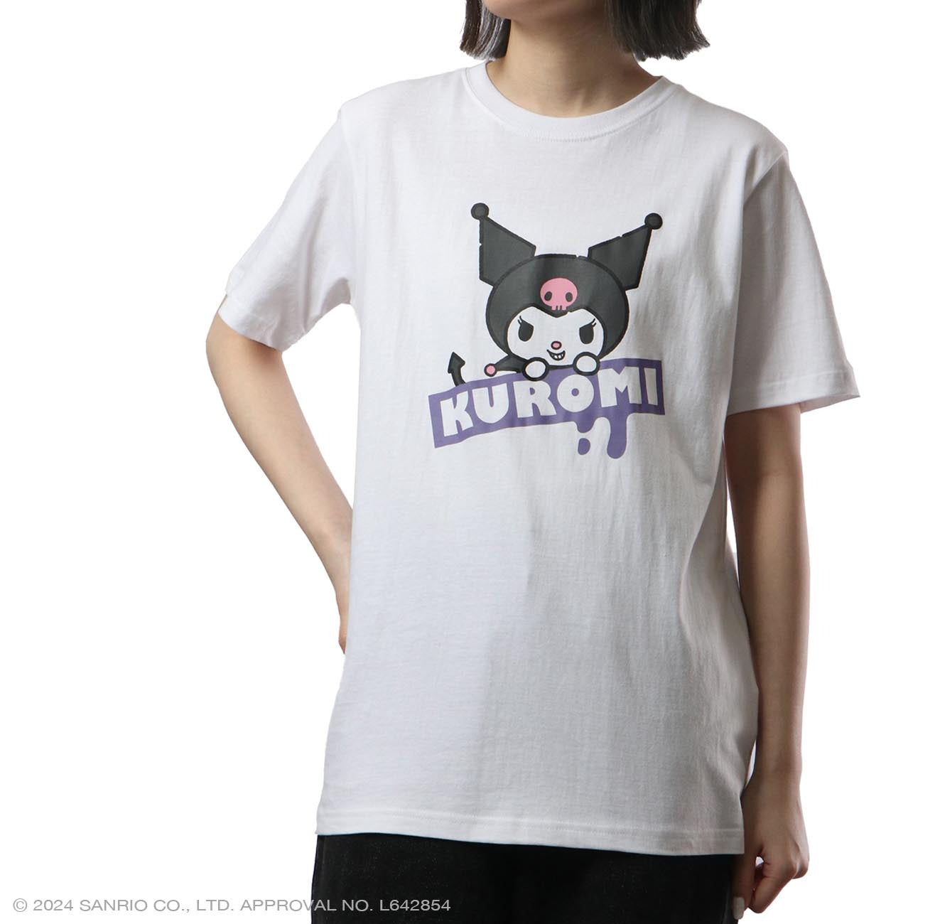 クロミ Tシャツ 半袖 プリント サンリオ キャラクターズ ku1132-250