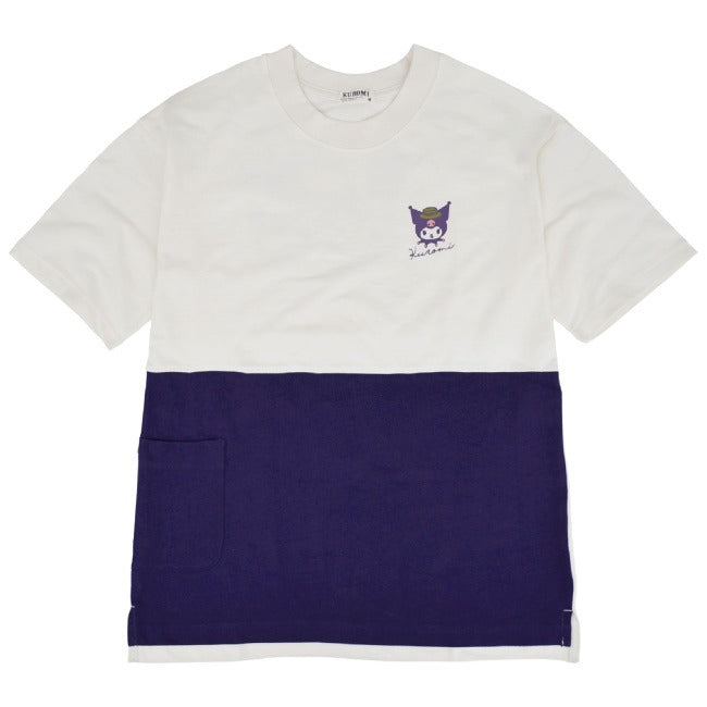 クロミ ビッグシルエット Tシャツ 半袖 ポケット付 Kuromi サンリオ キャラクターズ ku1132-365