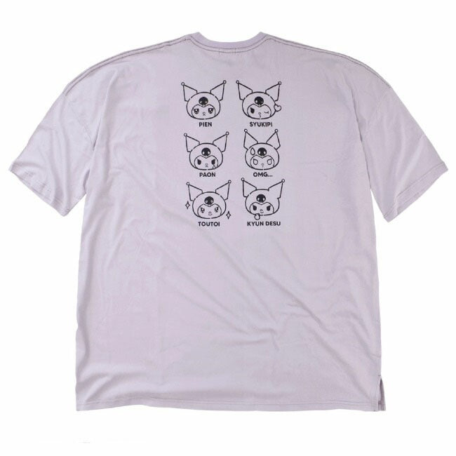 クロミ キングビッグ 七分袖 Tシャツ 半袖 サンリオ キャラクターズ ku1132-368