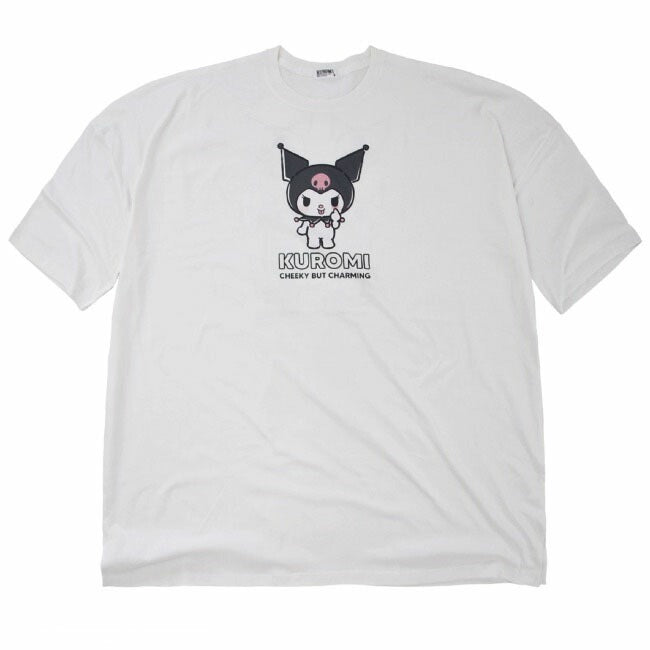 クロミ キングビッグ 七分袖 Tシャツ 半袖 サンリオ キャラクターズ ku1132-368