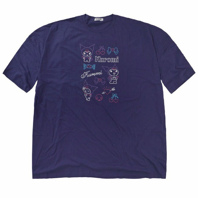 クロミ キングビッグ 七分袖 Tシャツ 半袖 サンリオ キャラクターズ ku1132-368
