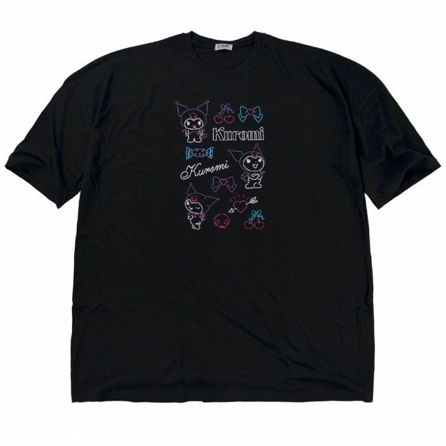 クロミ キングビッグ 七分袖 Tシャツ 半袖 サンリオ キャラクターズ ku1132-368