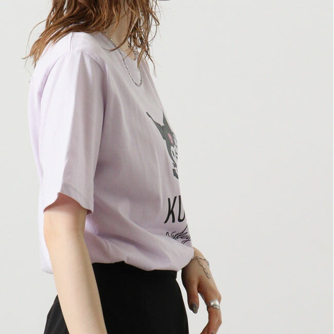 クロミ Tシャツ 半袖 プリント M L LL サンリオ キャラクターズ ku1142-207