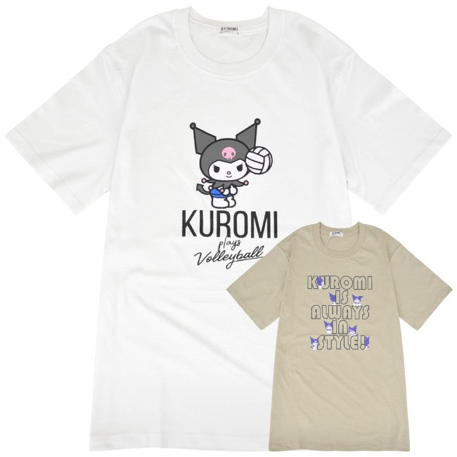 クロミ Tシャツ 半袖 プリント M L LL サンリオ キャラクターズ ku1142-207