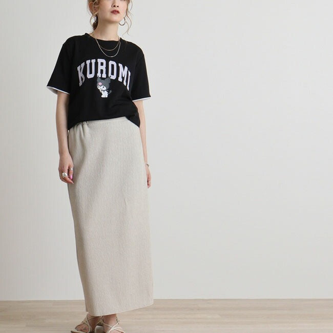 クロミ Tシャツ 速乾 ドライ 半袖 サンリオ キャラクターズ 夏 メンズ レディース ku1142-319