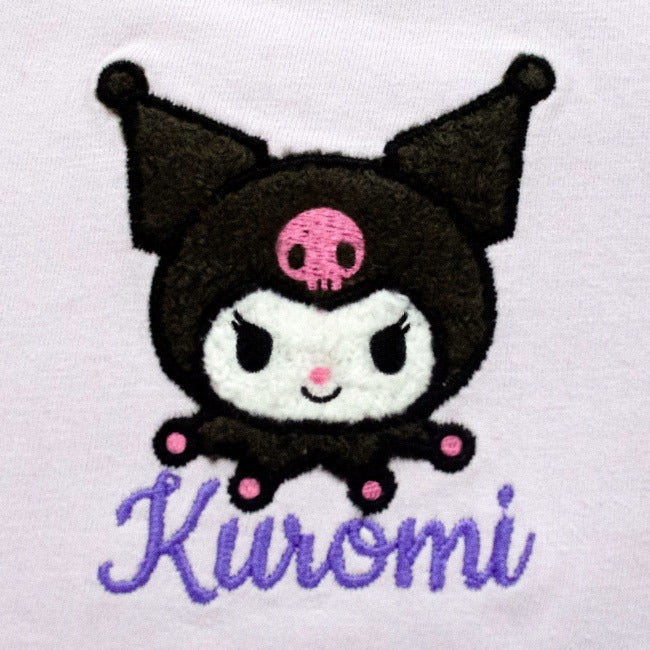 クロミ Tシャツ 半袖 刺繍 サンリオ キャラクターズ メンズ レディース ku1142-352