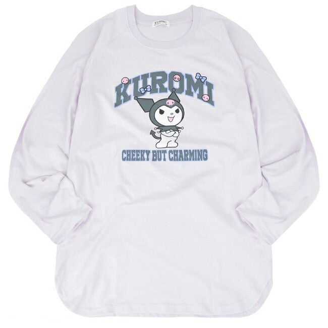 クロミ ロンT 長袖 Tシャツ ラグラン サンリオ キャラクターズ ku1241-30
