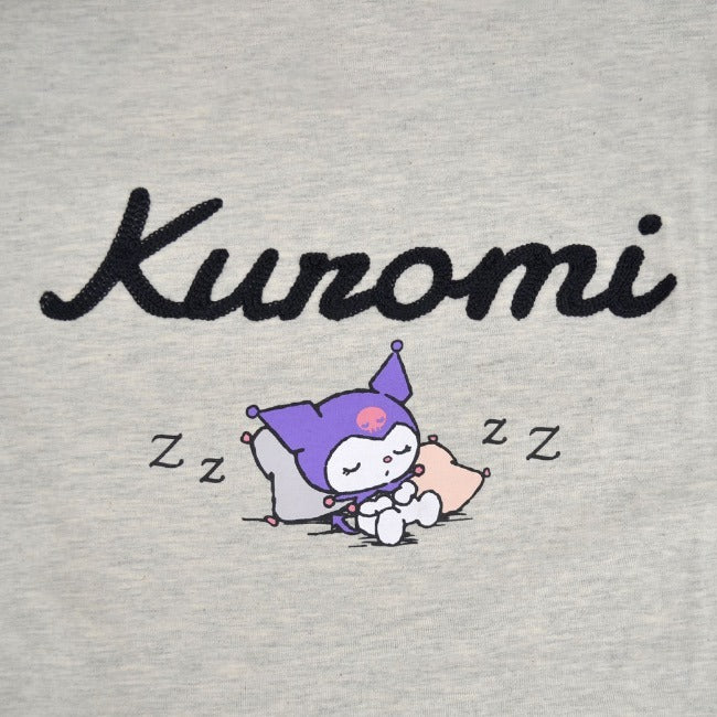 クロミ Tシャツ 長袖 ロンT サンリオ キャラクターズ プリント メンズ レディース ku1243-32