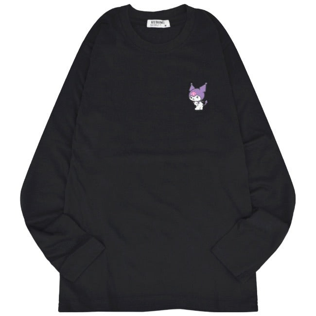 クロミ Tシャツ 長袖 ロンT サンリオ キャラクターズ プリント メンズ レディース ku1243-32