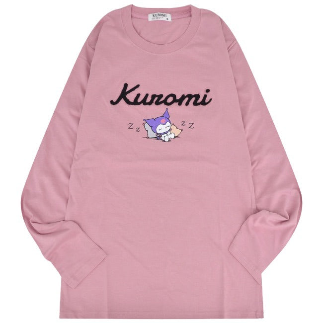 クロミ Tシャツ 長袖 ロンT サンリオ キャラクターズ プリント メンズ レディース ku1243-32