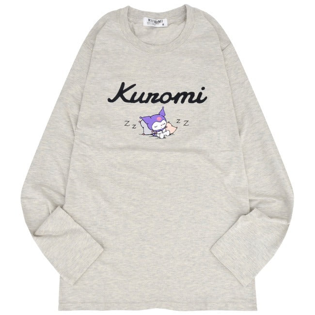 クロミ Tシャツ 長袖 ロンT サンリオ キャラクターズ プリント メンズ レディース ku1243-32