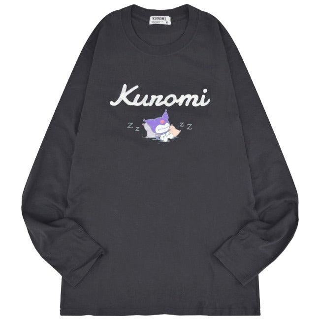 クロミ Tシャツ 長袖 ロンT サンリオ キャラクターズ プリント メンズ レディース ku1243-32