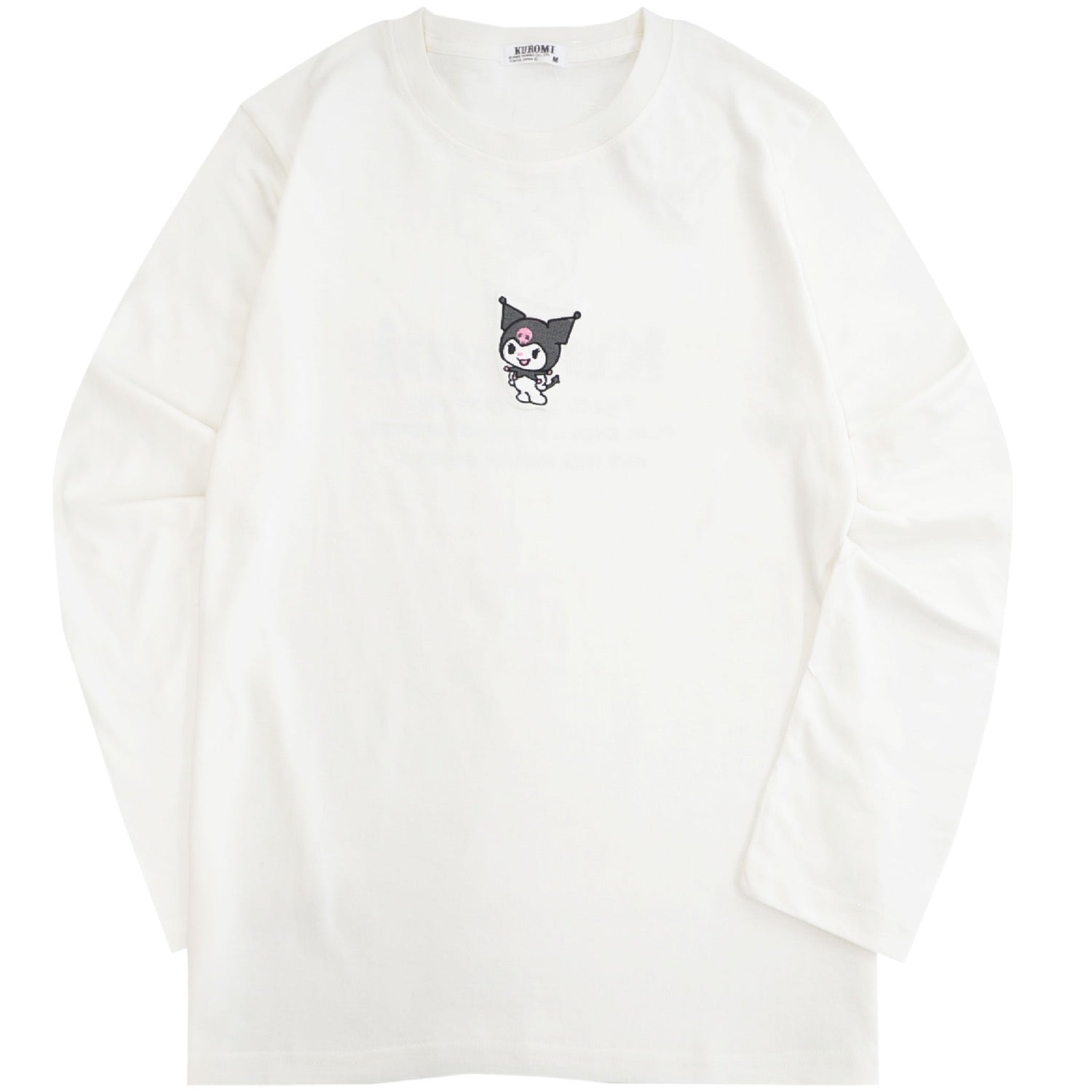 クロミ ロンT 長袖 Tシャツ サンリオキャラクターズ プリント 春 秋 ku1253-32