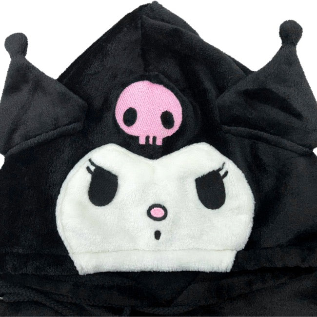 クロミ パーカー もこもこ フリース なりきり サンリオ キャラクターズ メンズ レディース ku1344-84