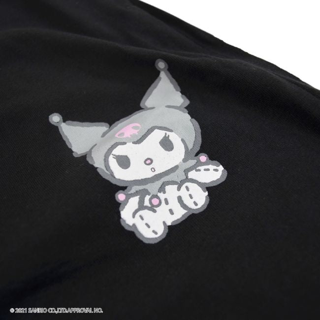 クロミ セットアップ プリント 半袖 tシャツ ロングパンツ サンリオ キャラクターズ ku1612-315