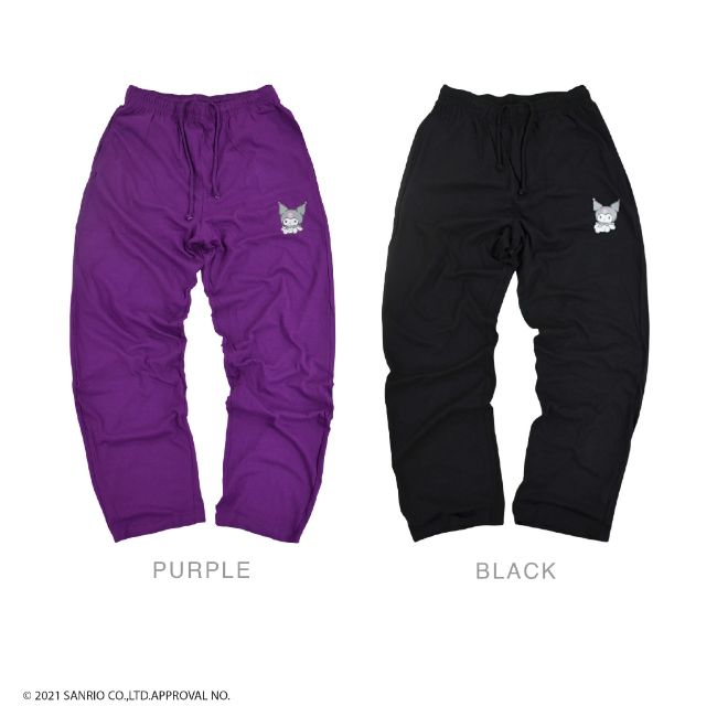 クロミ セットアップ プリント 半袖 tシャツ ロングパンツ サンリオ キャラクターズ ku1612-315