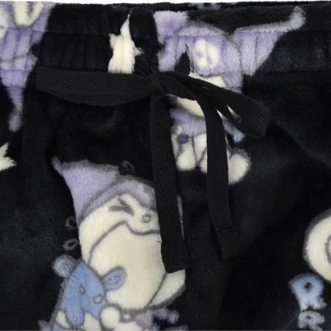 クロミ トレーナー スウェット パンツ フリース セットアップ ルームウェア 部屋着 パジャマ サンリオ キャラクターズ ku1644-99