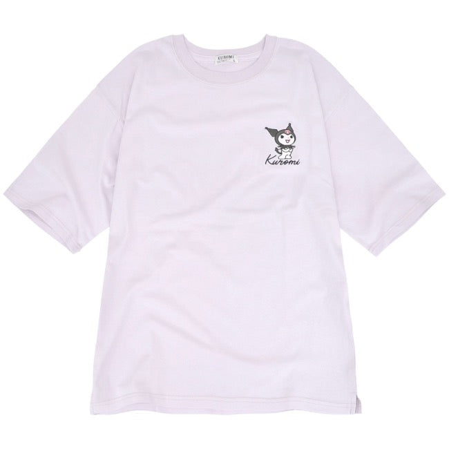 クロミ Tシャツ 半袖 オーバーサイズ プリント 刺繍 サンリオ キャラクターズ ku2142-212