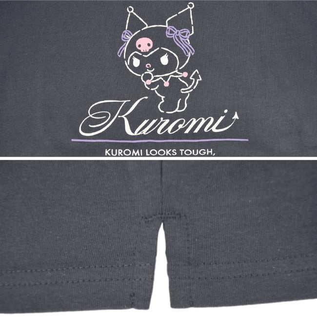 クロミ Tシャツ 半袖 オーバーサイズ プリント 刺繍 サンリオ キャラクターズ ku2142-212