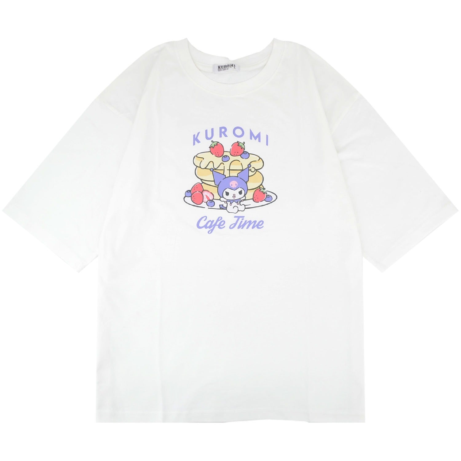 クロミ Tシャツ オーバーサイズ 半袖 プリント 刺繍 トップス ビッグシルエット サンリオ キャラクターズ レディース ku2152-198