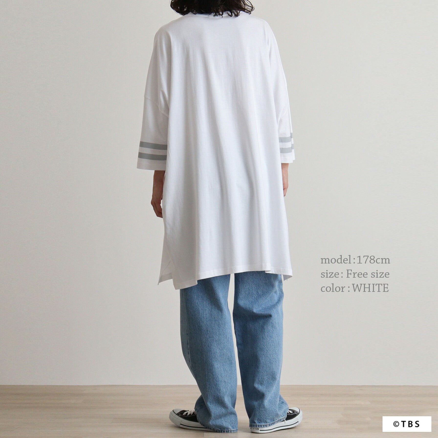 ラッピー Tシャツ オーバーサイズ TBS ラヴィット! ビッグ ワンピース ルームウェア 半袖 キャラクター メンズ レディース lp1742-347