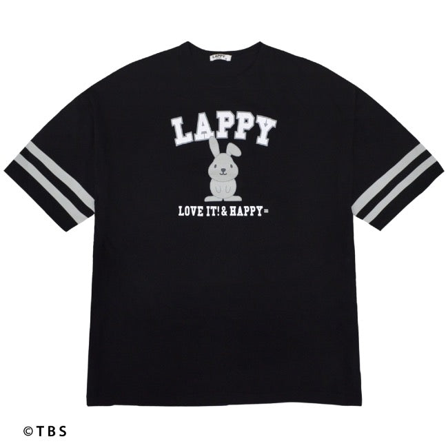 ラッピー Tシャツ オーバーサイズ TBS ラヴィット! ビッグ ワンピース ルームウェア 半袖 キャラクター メンズ レディース lp1742-347