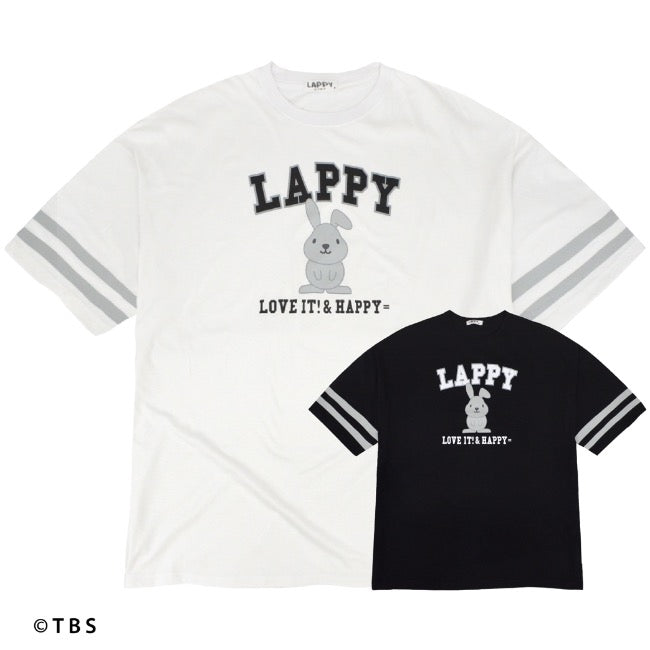 ラッピー Tシャツ オーバーサイズ TBS ラヴィット! ビッグ ワンピース ルームウェア 半袖 キャラクター メンズ レディース lp1742-347