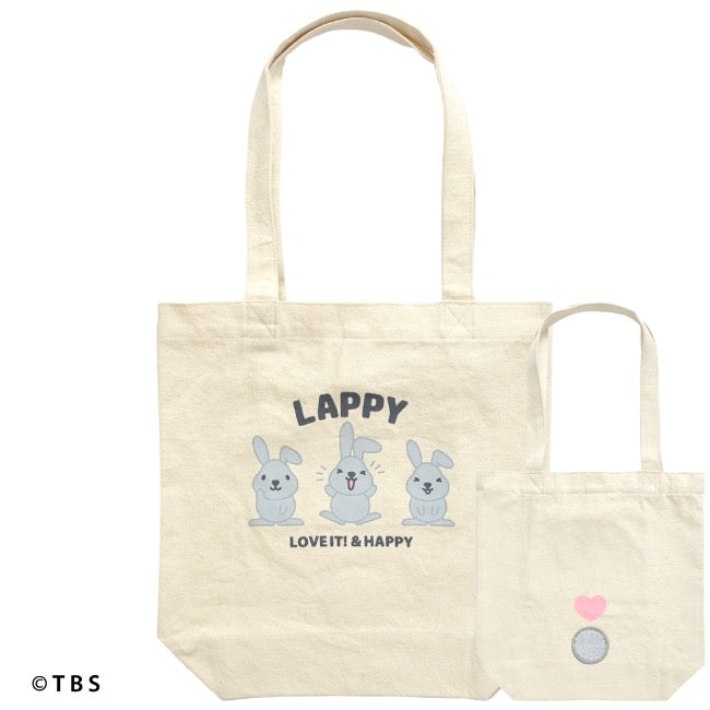 ラッピー トートバッグ エコバッグ カバン TBS ラヴィット!バッグ キャラクター 夏 lp41-009