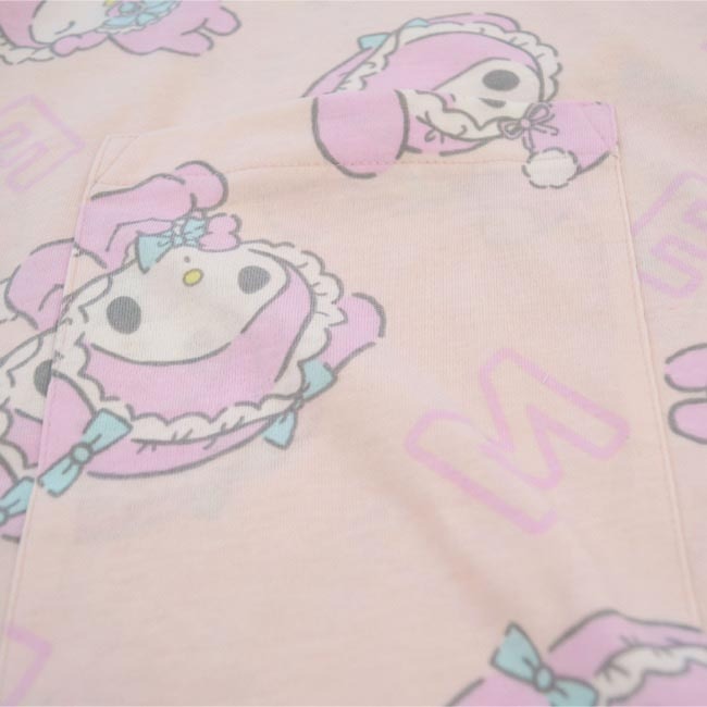 マイメロ プリント ビッグTシャツ 半袖 ワンピース BIG サンリオ キャラクターズ mm1132-24
