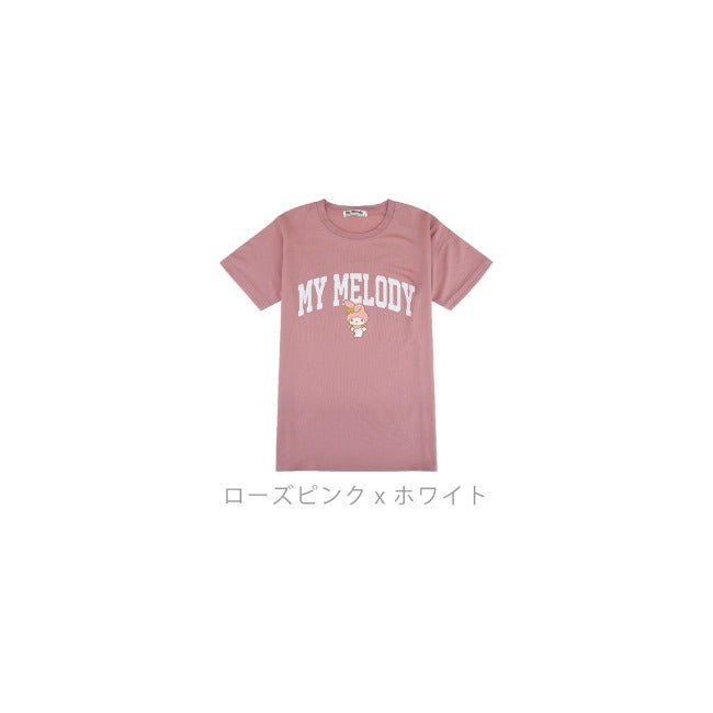 マイメロディ Tシャツ 速乾 ドライ 半袖 サンリオ キャラクターズ 夏 メンズ レディース mm1142-320
