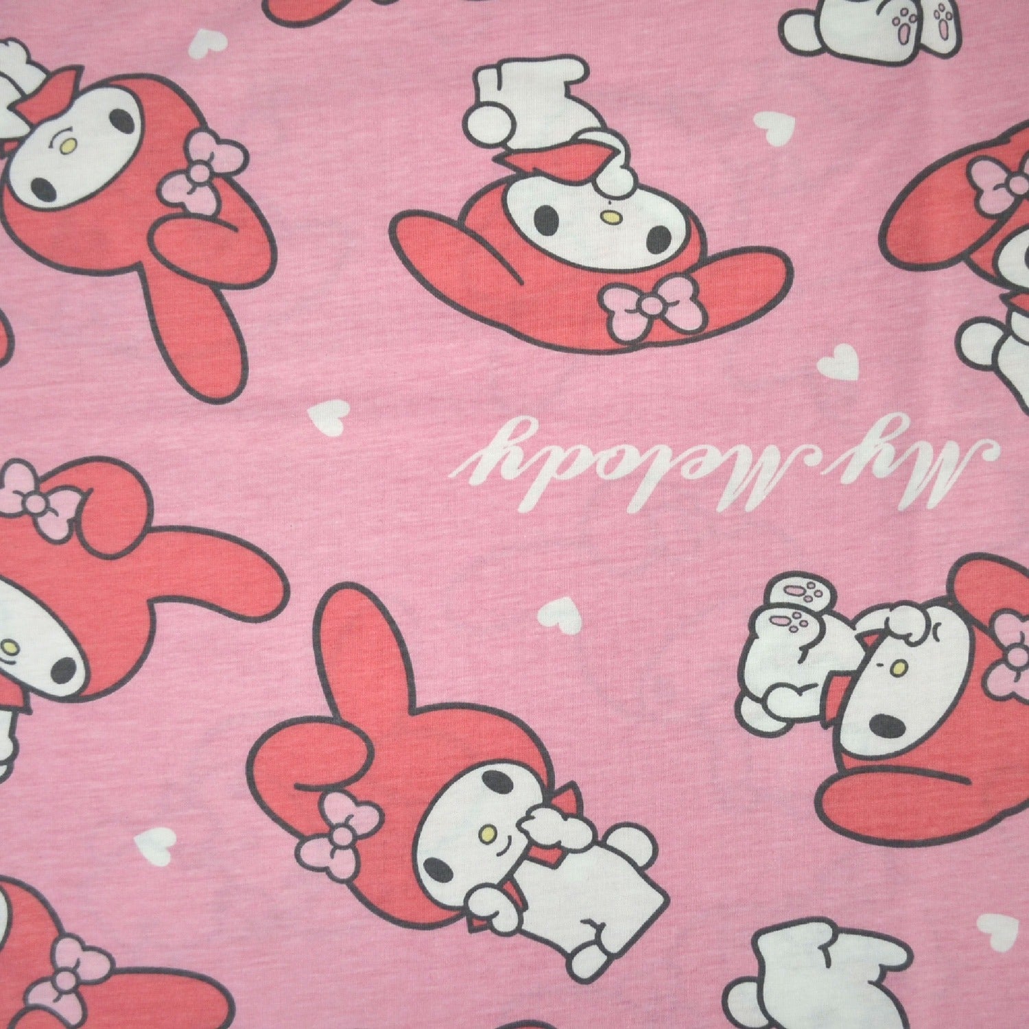 マイメロディ Tシャツ 半袖 総柄 プリント トップス サンリオ キャラクターズ メンズ レディース mm1152-245