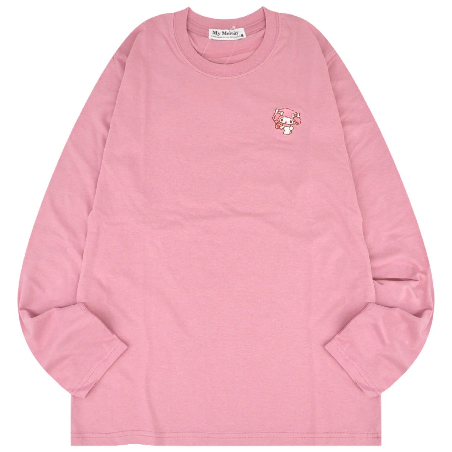 マイメロディ ロンT 長袖 Tシャツ サンリオキャラクターズ プリント 春 秋 mm1251-09