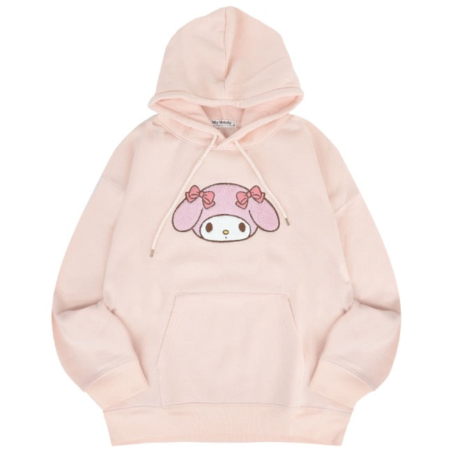 サンリオ キャラクターズ マイメロ ビッグ オーバーサイズ トレーナー スウェット 長袖 裏起毛 sanrio mm1344-159