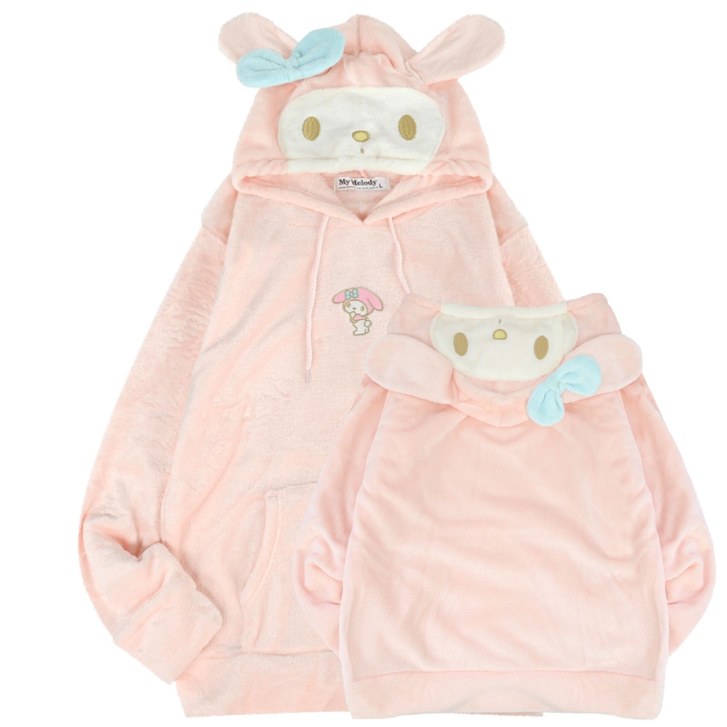 マイメロディ パーカー もこもこ フリース なりきり サンリオ キャラクターズ メンズ レディース mm1344-82