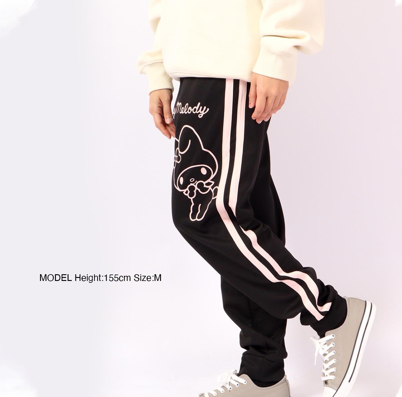 マイメロ マイメロディ ジョガー パンツ 部屋着 スポーツ mm1423-688