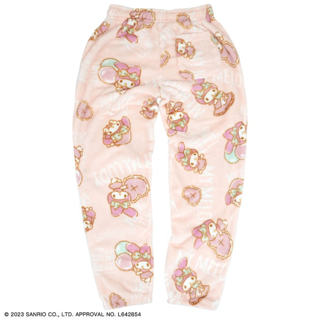 マイメロディ マイメロ サンリオ キャラクターズ トップス ボトムス セット 長袖 パンツ ボア フリース mm1634-594