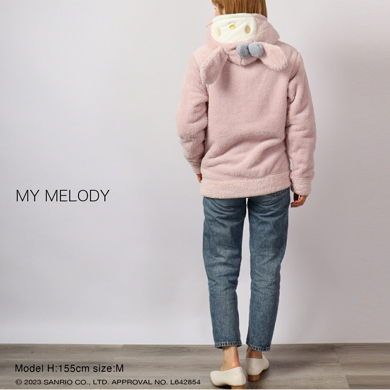 マイメロ マイメロディ パーカー ボア コスプレ 刺繍 アウター mm1824-517