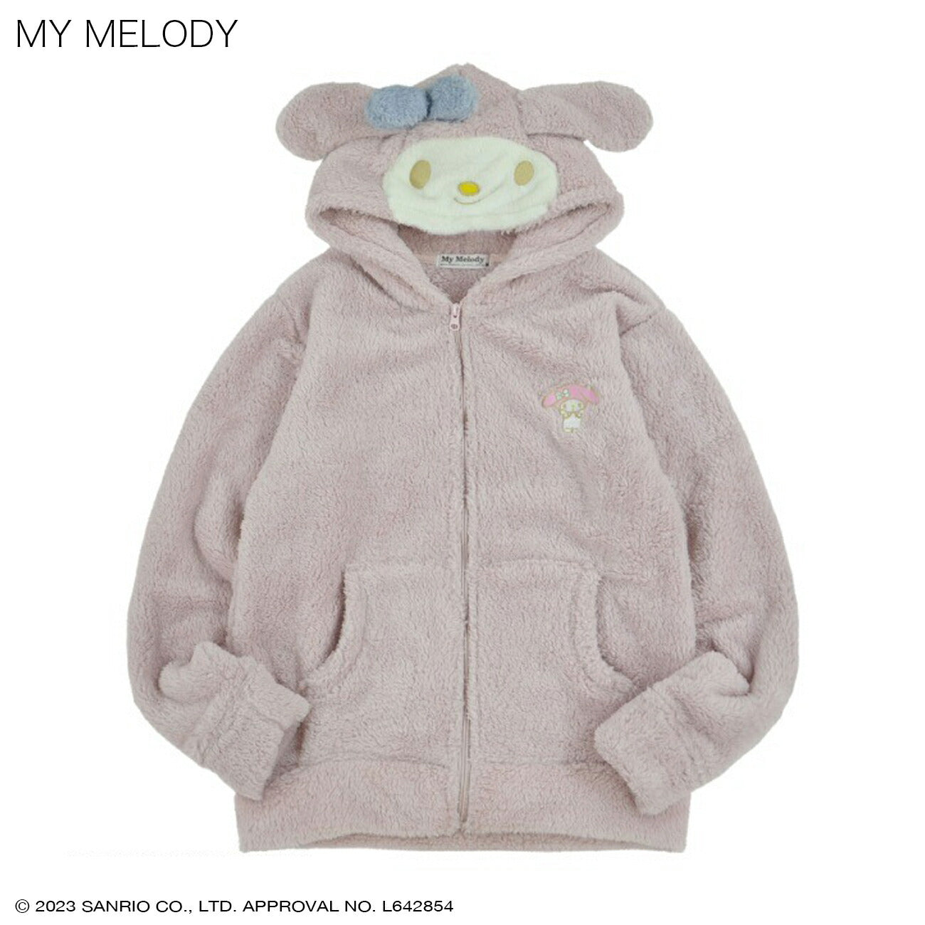マイメロ マイメロディ パーカー ボア コスプレ 刺繍 アウター mm1824-517