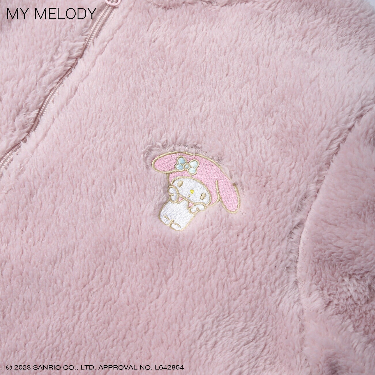 マイメロ マイメロディ パーカー ボア コスプレ 刺繍 アウター mm1824-517