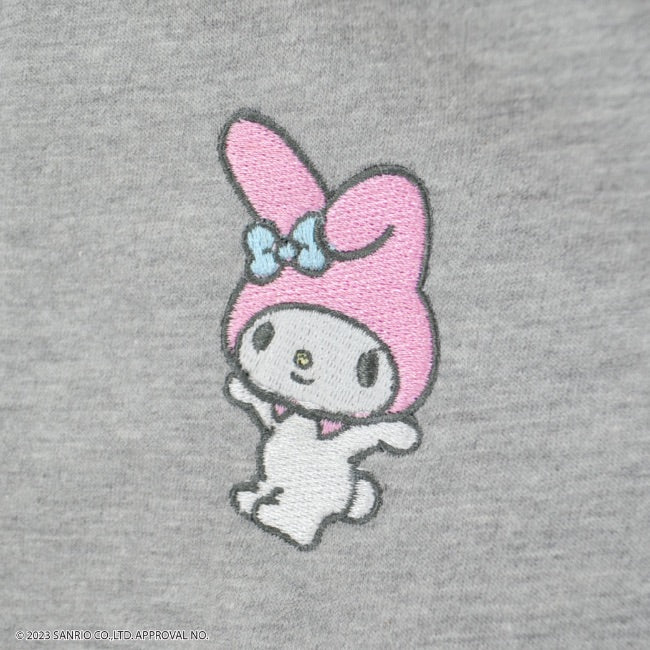Sanrio characters ロング丈 裏ボア パーカー マイメロディ サンリオ キャラクターズ mm1824-709