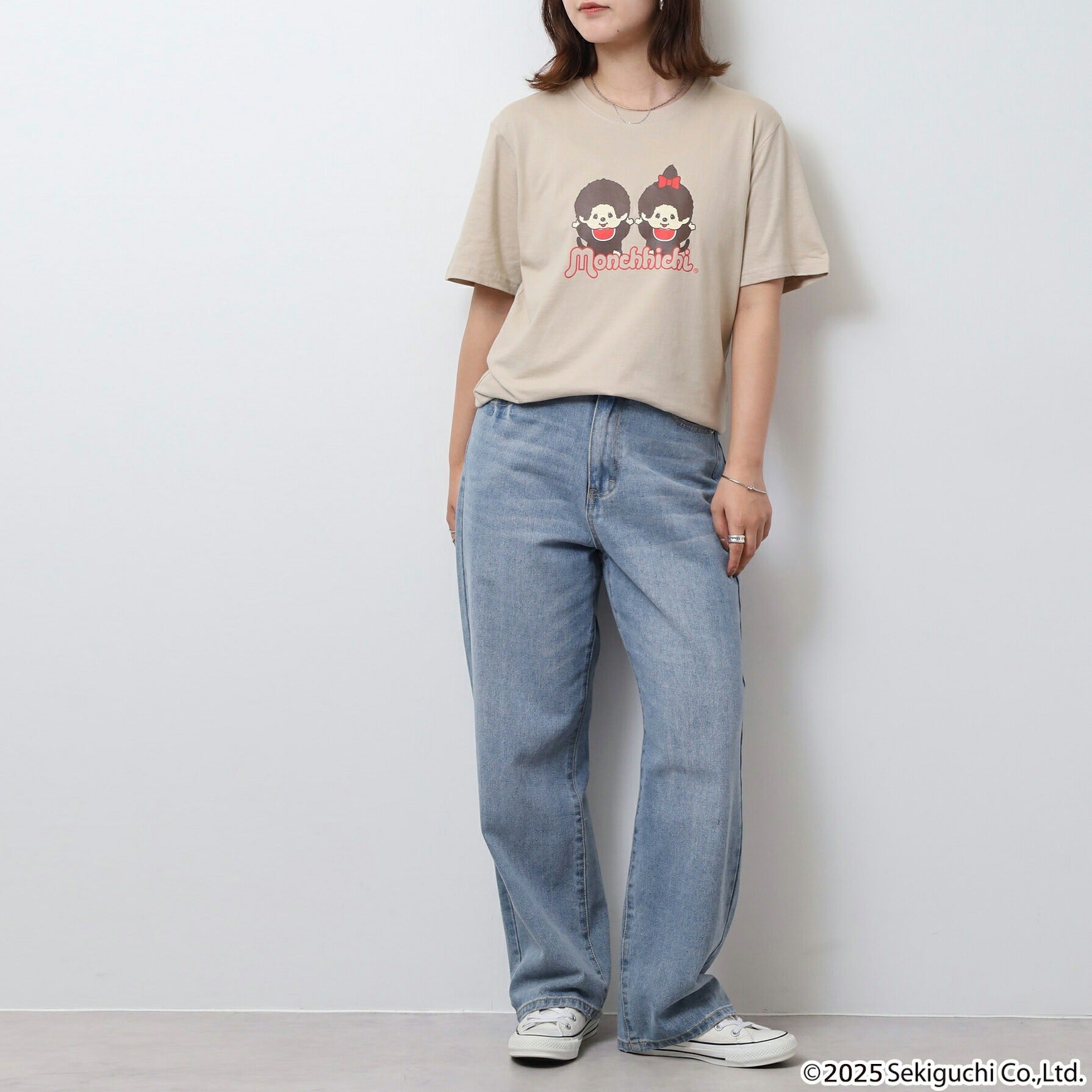 モンチッチ Tシャツ 半袖 プリント トップス メンズ レディース mo1152-365