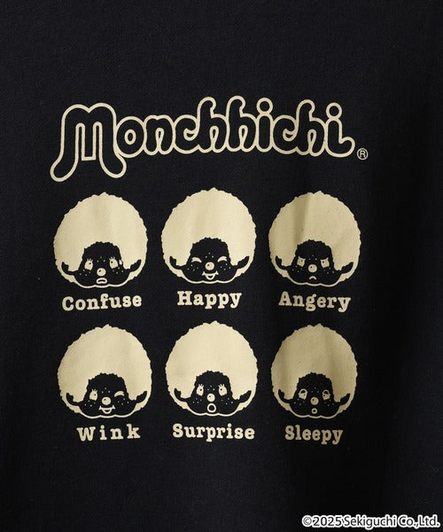 モンチッチ 裏起毛 トレーナー monchhichi アウター キャラクター レディース メンズ 兼用 M L LL mo1354-149