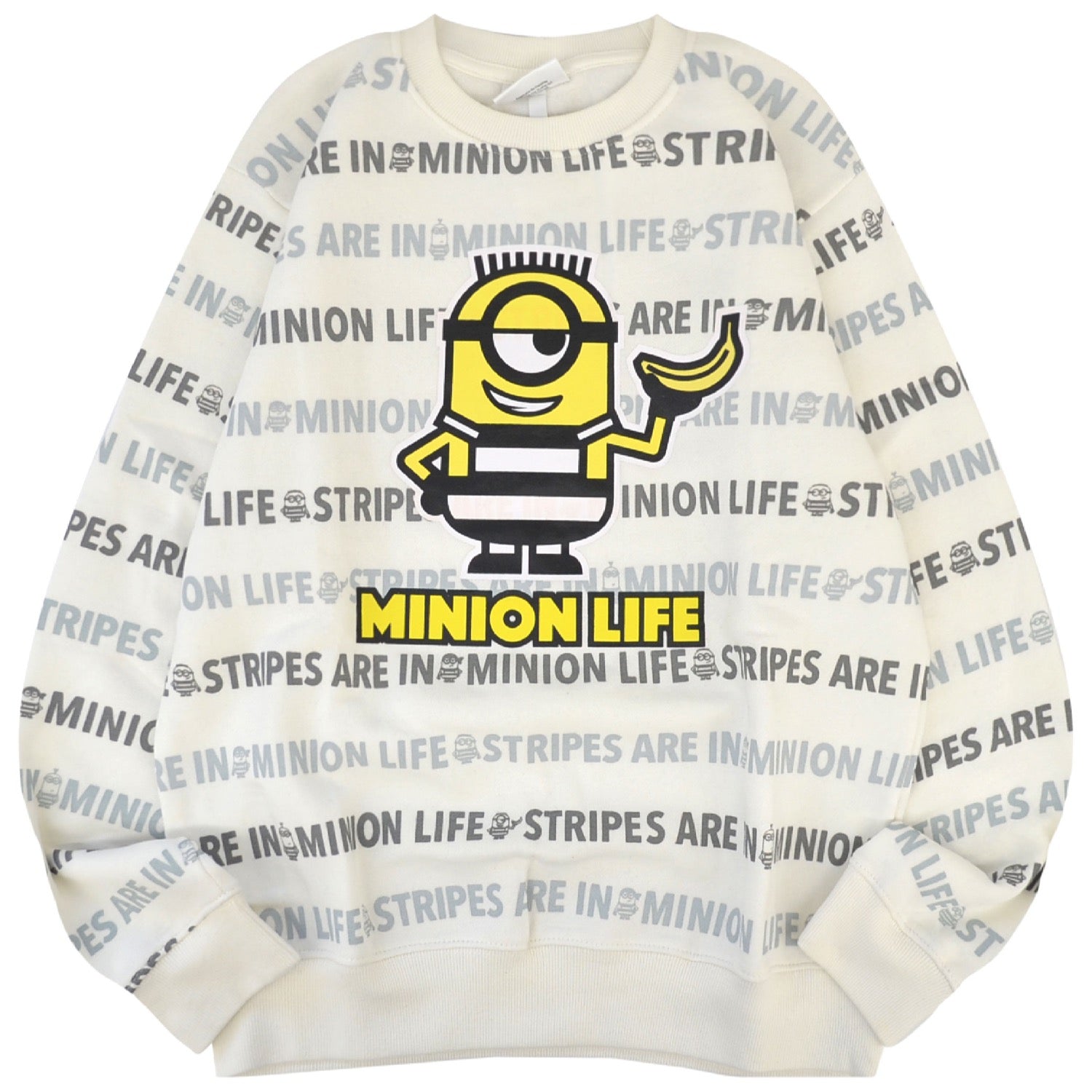 ミニオン ミニオンズ トレーナー 裏起毛 スウェット プリント ms1304-640