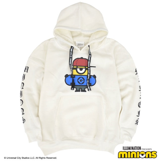ミニオン 裏起毛 パーカー 秋冬 ミニオンズ プリント プルパーカー ms1304-643